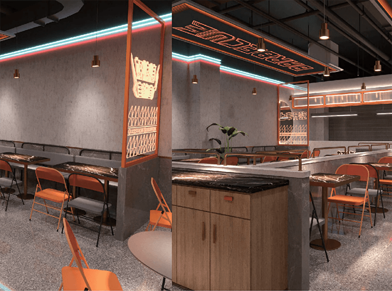 串意十足门店效果