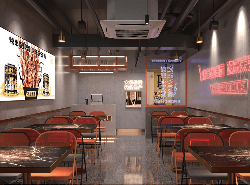 串意十足门店效果